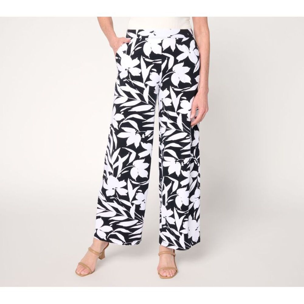 Denim & Co. Women's Pants Sz M Make Your Selection: Beach Multi-colored